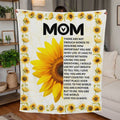 Dear Mom, There Are Not Enough Words – Cozy Jersey Fleece Blanket Gift