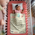 To My Daughter, Loved Beyond Words – Sherpa Fleece Blanket from Dad & Mom